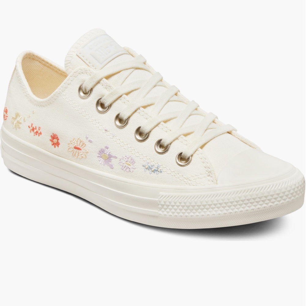 Embroidered converse